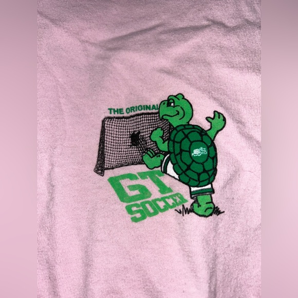 cute green turtle soccer t-shirt !🌸🫧 - Picture 2 of 4